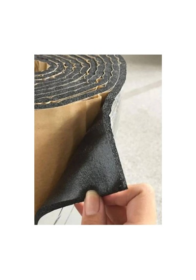 Folyolu Kauçuk Sünger 15cmx10metre 9mm Yapışkanlı Araç Oto Ses Isı Yalıtım Bandı Bant Marketim
