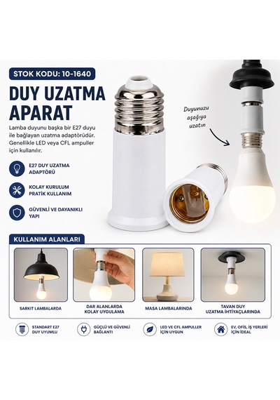 10 Adet Duy Uzatma Aparatı