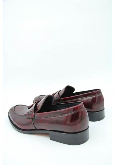 Oggi 00600-38 Erkek Klasik Ayakkabı - Bordo-bordo