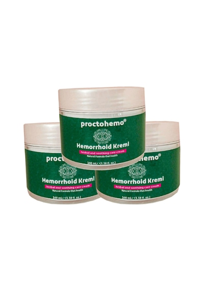 Proctohemo Rahatlatıcı Bakım Kremi 150 Ml 3 Tane Birden