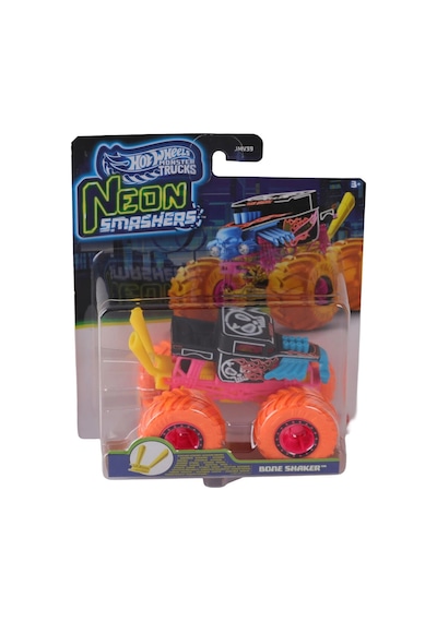 Jmv39 Hot Wheels Monster Trucks Neon Smashers Araç Serisi Çok Renkli