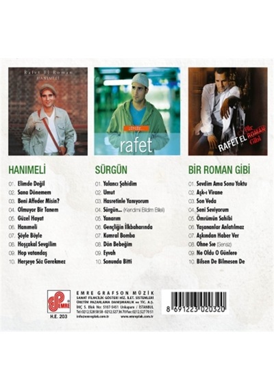 Rafet El Roman - Arşiv 2 3 CD