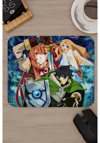The Rising Of The Shield Hero Dikişli Kauçuk Oyuncu Mousepad V1 - 22x18 Gaming Mouse Pad