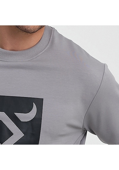 Twobull OSLO Erkek  Gri Sweatshirt