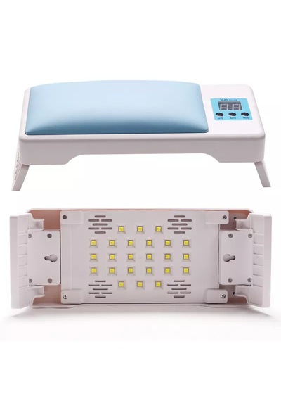 Profesyonel Uv/led Tırnak Kurutucu Ve El Yastıklı Manikür Lambası