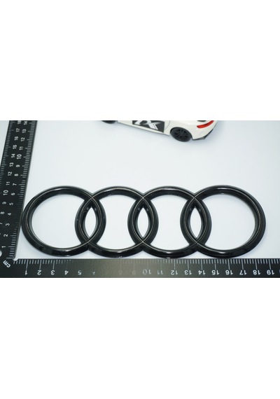 Dk Tuning Audi Bagaj 192mm Siyah Halka 3d Rozet Amblem Arma