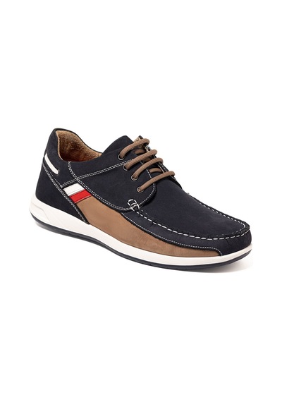 Sneaker Erkek Og-419 John May Laci Nubuk Lacivert
