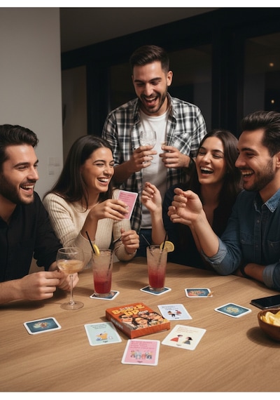Booze Up Klasik Eğlenceli Görev Kartı Oyunu 50 Kart