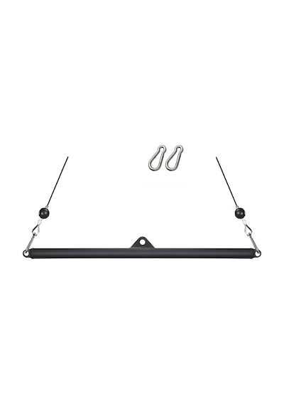 100 Cm Cable Crossover Bar - Dap Barı - Lat Pulldown - Triceps Bar - Çift Kancalı Düz Bar