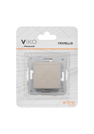 Viko Novella Antrasit Kapi Otomatiği Mekanizma+düğme Kapak Çabuk Bağlanti Genel