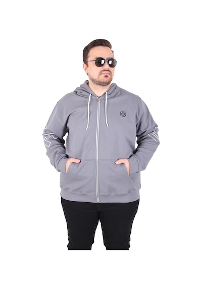 Moc Grande Mocgrande Büyük Beden Kapüşonlu Fermuarlı Sweat Double Face Ossi 25705 Fume Fume Moc Grande Mocgrande Büyük Beden Kapüşonlu Fermuarlı Sweat Double Face Ossi 25705 Fume Fume