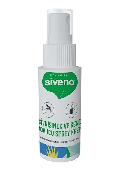 Siveno %100 Sivrisinek Ve Kene Kovucu Sprey Krem 50 Ml 4 Adet
