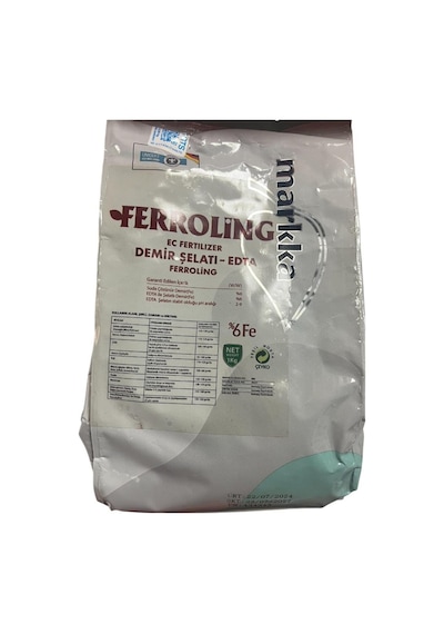 Ferroling %6 Edta Şelatlı Demir 1 Kg 1 KG