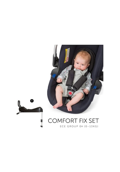 Hauck Comfort Fix Seti Isofix Tabanı Dahil 0-13kg Bebek Araç Koltuğu