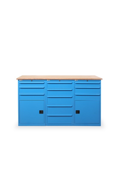 Star Çelik 11 Çekmeceli Dolaplı Çalışma Tezgahı-1850 MM