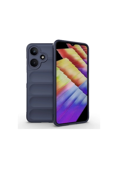 İnfinix Hot 30i Kılıf Esnek Tpu Oyuklu Arka Yüzey Tasarımlı Zore Etnik Silikon Kapak Çok Renkli