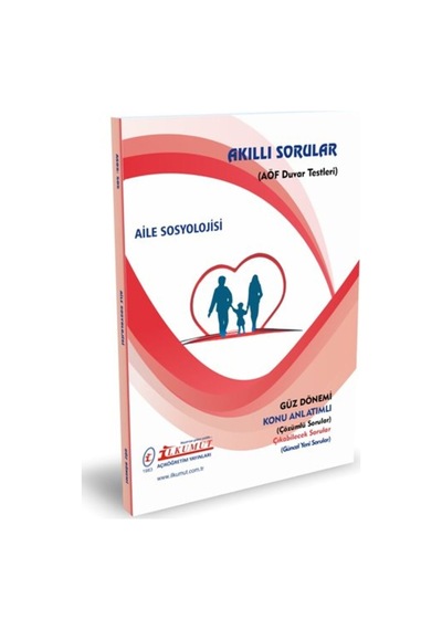 İlkumut Yayınları - Aile Sosyolojisi - Konu Anlatımlı - Çözümlü Sorular