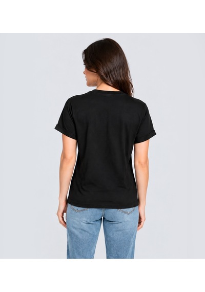 Guess Leopard Regular Fit Kadın T-shirt W6bı22k6042 Siyah