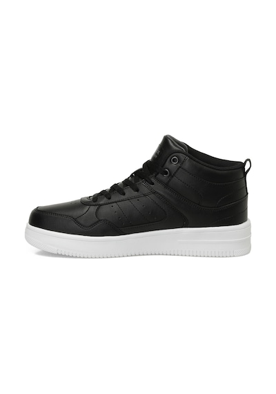 Kinetix Lowner Pu Hı 5pr Siyah Erkek High Sneaker Siyah-k Grı