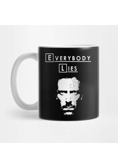 Everybody Lies - House M.d. Kupa Bardak Çok Renkli
