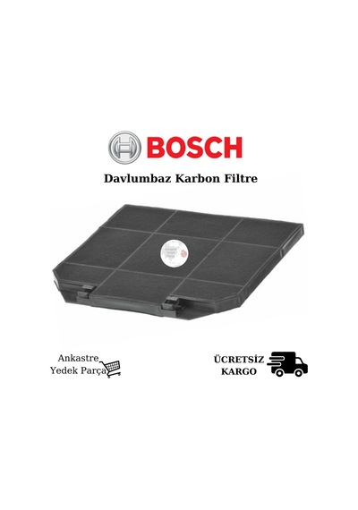 Bosch Uyumlu Davlumbaz Karbon Filtre Bacasız Kullanım Filtresi - 422211588