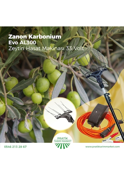 Zanon Karbonium Evo Al300 33v Zeytin Hasat Makinası