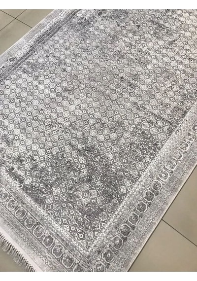 Merinos Halı Rodin 60893 095 Serisi Akrilik Salon Oturma Yatak Odası Halısı Gri