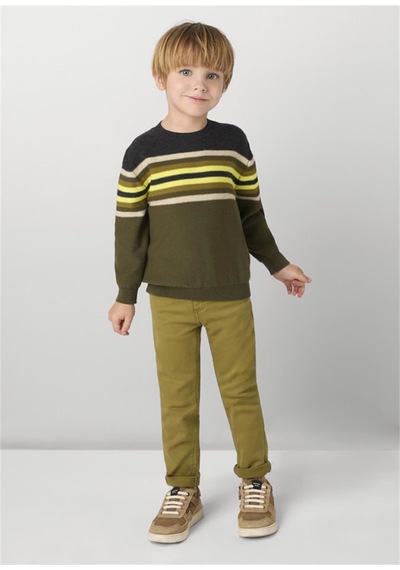 Mayoral Erkek Çocuk Slim Fit Pantolon Yeşil 4539