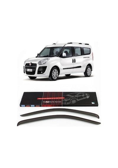 Fiat Doblo Iı Sunplex Cam Rüzgarlığı Mugen 2 Parça 2010Ve Sonrası