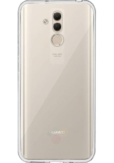 Huawei Mate 20 Lite Uyumlu Şeffaf Silikon Kılıf Şeffaf