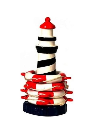 Marine Aksesuar-Z&A Kırmızı Fener Peçetelik7x7x15 cm.