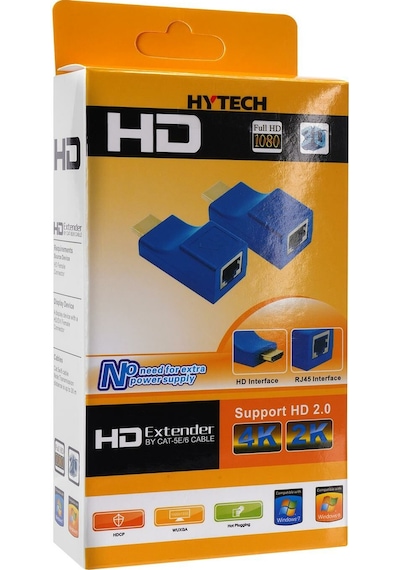 Hytech Hy-hdx61 Hdmı Extender Cat6 30m Uzatıcı