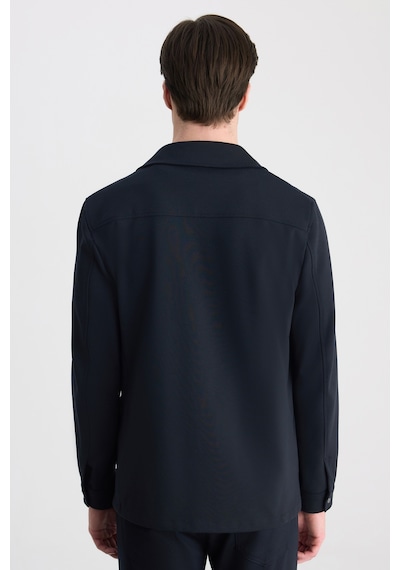 D's Damat Ds Damat Comfort Lacivert Düz Gömlek Ceket 5hc04lı07442m 101