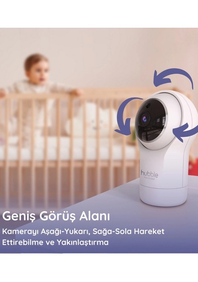 Mey İthalat Hubble Nursery View Pro 5 Dijital Bebek Kamerası Hbl11