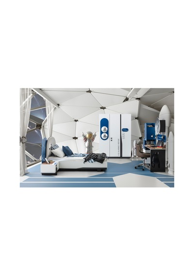 Space 7 Çocuk Odası Takımı Mavi/beyaz Mavi/beyaz Space 7 Çocuk Odası Takımı Mavi/beyaz Mavi/beyaz