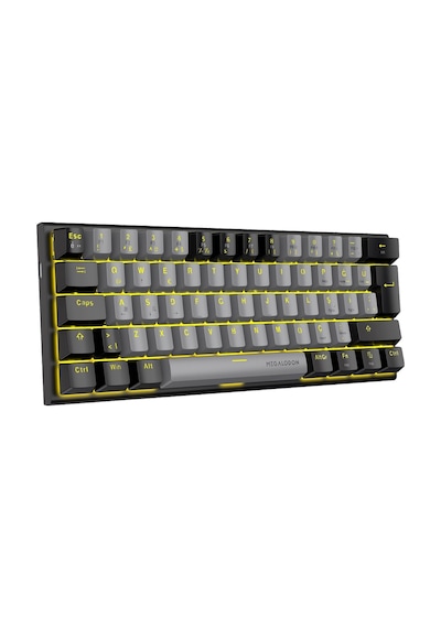 Mini T9 Türkçe Q Mekanik Klavye Red Switch Gamer Oyuncu Klavyesi