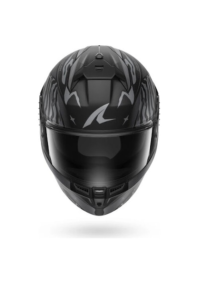 Shark Skwal Cup Speed-fancy Siyah-gri Kapalı Kask Pınlock Hediyelidir Mat Siyah-gri