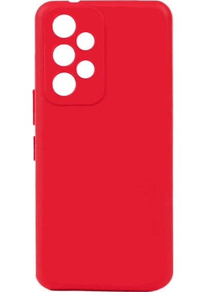 Galaxy A23 Kılıf Zore Biye Silikon Kırmızı