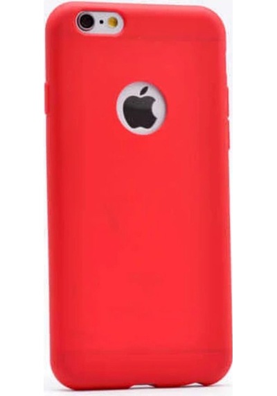 Apple Uyumlu iPhone 4s Kılıf Zore Premier Silikon Kapak Kırmızı