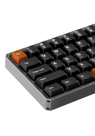 Akko Mod68 He Misty Black Brown %65 Astrolink Magnetic Switch 8k Hz Hall Effect Hotswap Argb Kablosuz İngilizce Mekanik Gaming Klavye