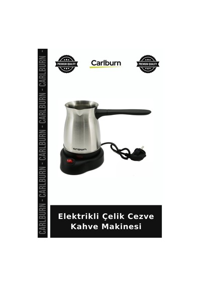 Elektrikli Çelik Cezve Kahve Makinesi Sabah Keyfi Çeyiz Ürünü Hızlı Pişirme