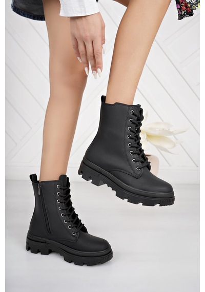 Nesilshoes Nesil Shoes Neyna 1328 Siyah Zümrüt Bağcıklı Kadın Bot Siyah - Zümrüt Yeşili Nesilshoes Nesil Shoes Neyna 1328 Siyah Zümrüt Bağcıklı Kadın Bot Siyah - Zümrüt Yeşili