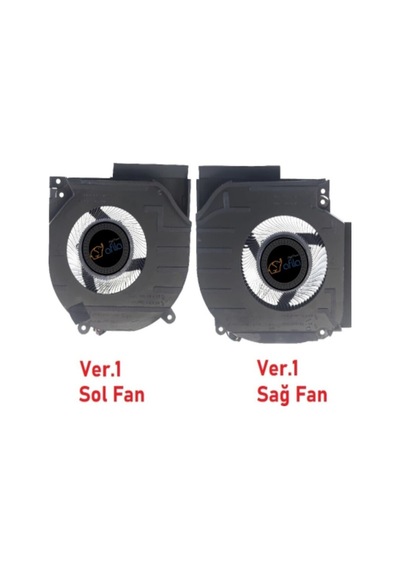Hp Victus Gaming 16-s0001nta41 7z4l9eaa41 Notebook Fanı - Ver.1 - 5volt Sol Fan