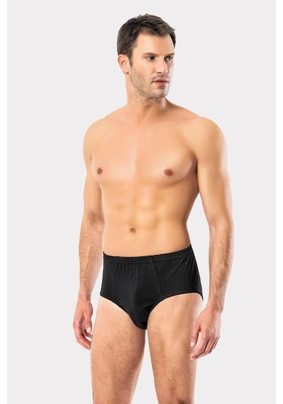 Erdem Erkek Penye Slip Külot 1300 - 3 Adet Siyah