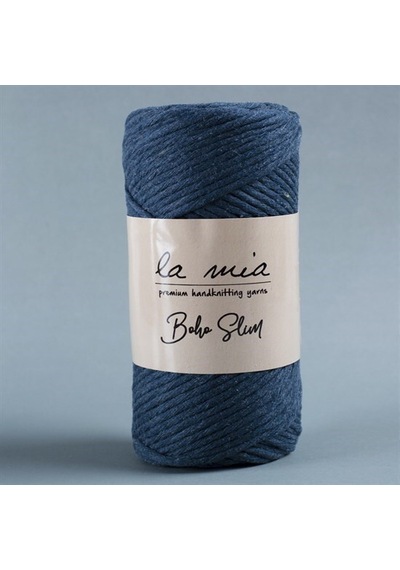 La Mia Boho Slim Havacı Mavi El Örgü İpi -l110 - 34199