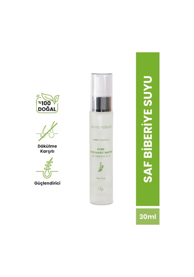 Bade Natural Biberiye Suyu Dökülme Karşıtı Saç Toniği 30 ML