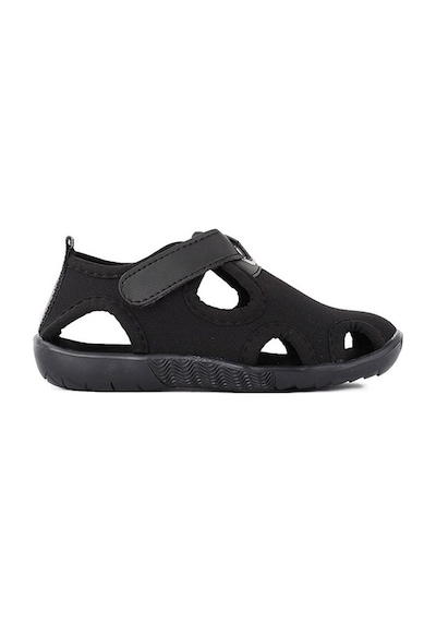 Slazenger  Unni Çocuk Cırt Cırtlı Siyah Sandalet