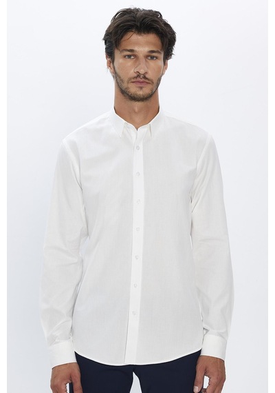 Tudors Erkek Modern Fit Dar Kesim Pamuk Armürlü Premium Beyaz Gömlek-32071-beyaz Beyaz Tudors Erkek Modern Fit Dar Kesim Pamuk Armürlü Premium Beyaz Gömlek-32071-beyaz Beyaz