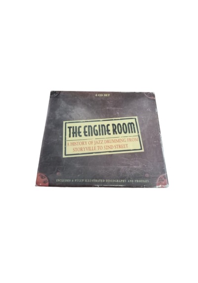 The Engıne Room 4 Cd Set A Hıstory Of Jazz Drummıng From Storyvılle To 52nd Street