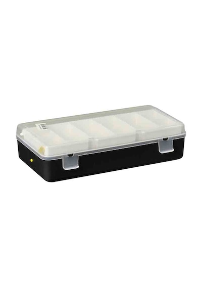 Powerex Şeffaf Kapaklı Raflı Balıkçı Malzeme Organizer